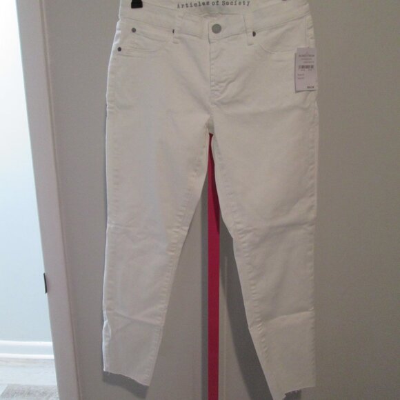 Articles of Society Manchester Cropped Skinny Jeans Sz 27 NWT - Picture 6 of 10